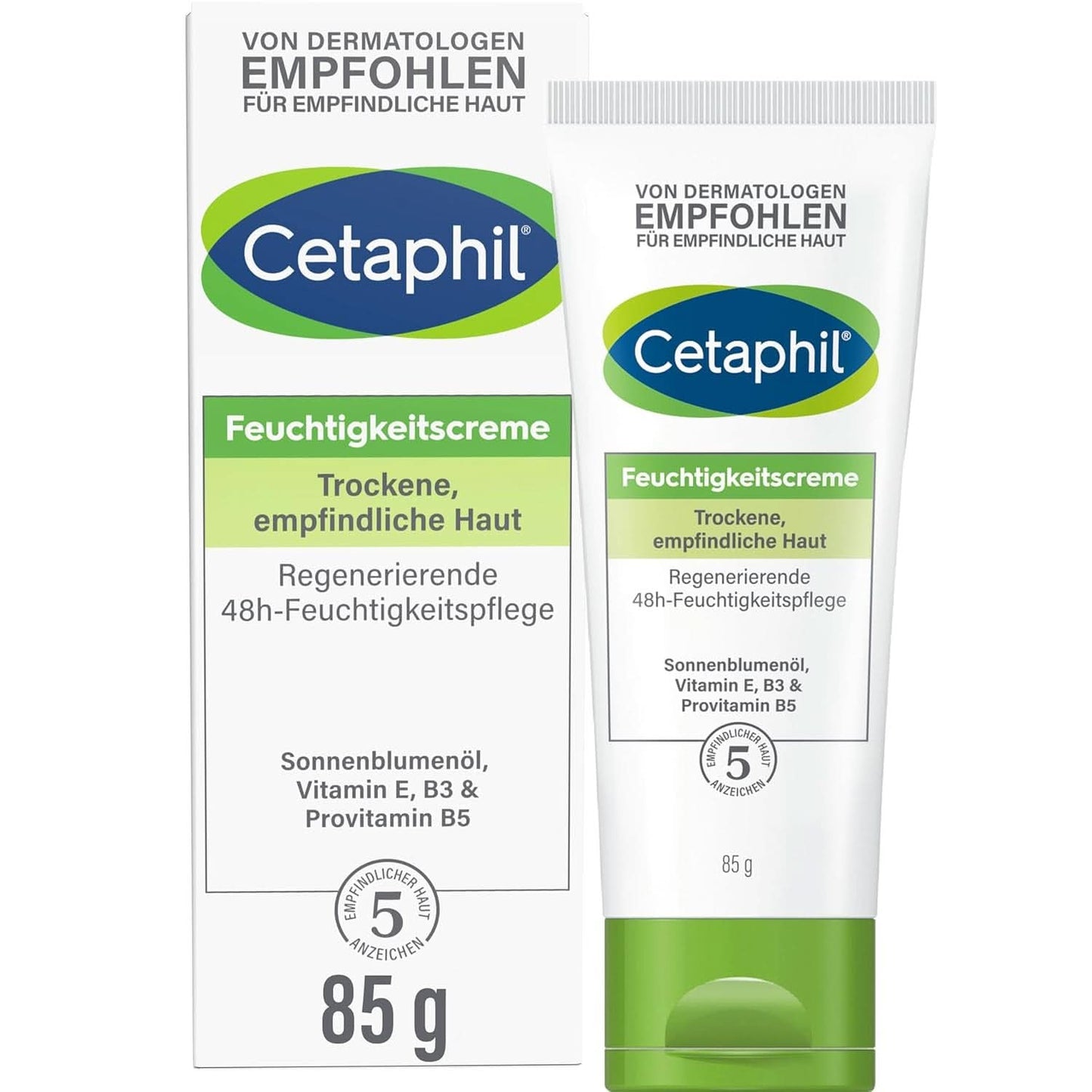 Cetaphil Moisturizer til tør, følsom hud 85 ml Brusebad og bad Naty Shop 85 gram Ingen Duft