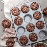 0062750 bradepande til 12 muffins Forme og plader til bagning Naty Shop