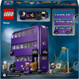 LEGO Harry Potter Adventures With The Travelling Knight Byggesæt 5 minifigurer inklusive Ernie Prang, Stan Shunpike & Padfoot Bus Legetøj til Wizarding World Fans Drenge og piger 8 år 76446 Byggesæt Beuche den LEGO-Store