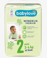 Premium bleer str. 2, mini, 3-6 kg, 42 stk