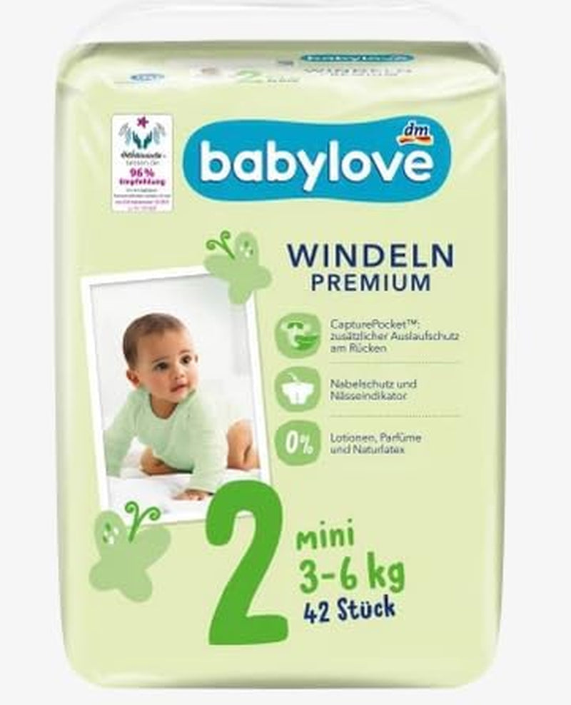 Premium bleer str. 2, mini, 3-6 kg, 42 stk