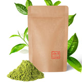 Uniqo Matcha tepulver 200 g i genopfyldelig økologisk emballage