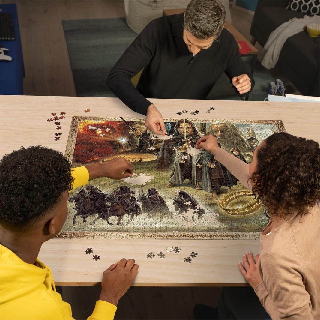 Ravensburger Puzzle 16927 - LOTR: The Fellowship of the Ring - Ringenes Herre 2000 brikker puslespil til voksne og børn over 14 år Puzzle Naty Shop