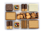 Bahlsen Vores kiksfamilie, pakke med 9, kiksblanding med 7 sprøde varianter af chokoladekiks (9 x 280 g)
