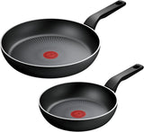 Tefal Genanvendt på, pande 100% genanvendt aluminium, non-stick belægning, induktion Gryder og pander Naty Shop Sæt med pander 24/28 Cm