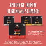 Caffè Vergnano 1882 - Èspresso komposterbar Kaffeekapsel, kompatibel med Nespresso, Cremoso (cremet) - Packung Enthälts 100 Kapseln