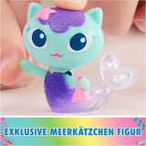 DREAMWORKS GABBY DOLLS HOUSE - Meerkätzchen Bobble Kitty møbelpakke, kattefigur med dukkehusmøbler og tilbehør, i alderen 3+