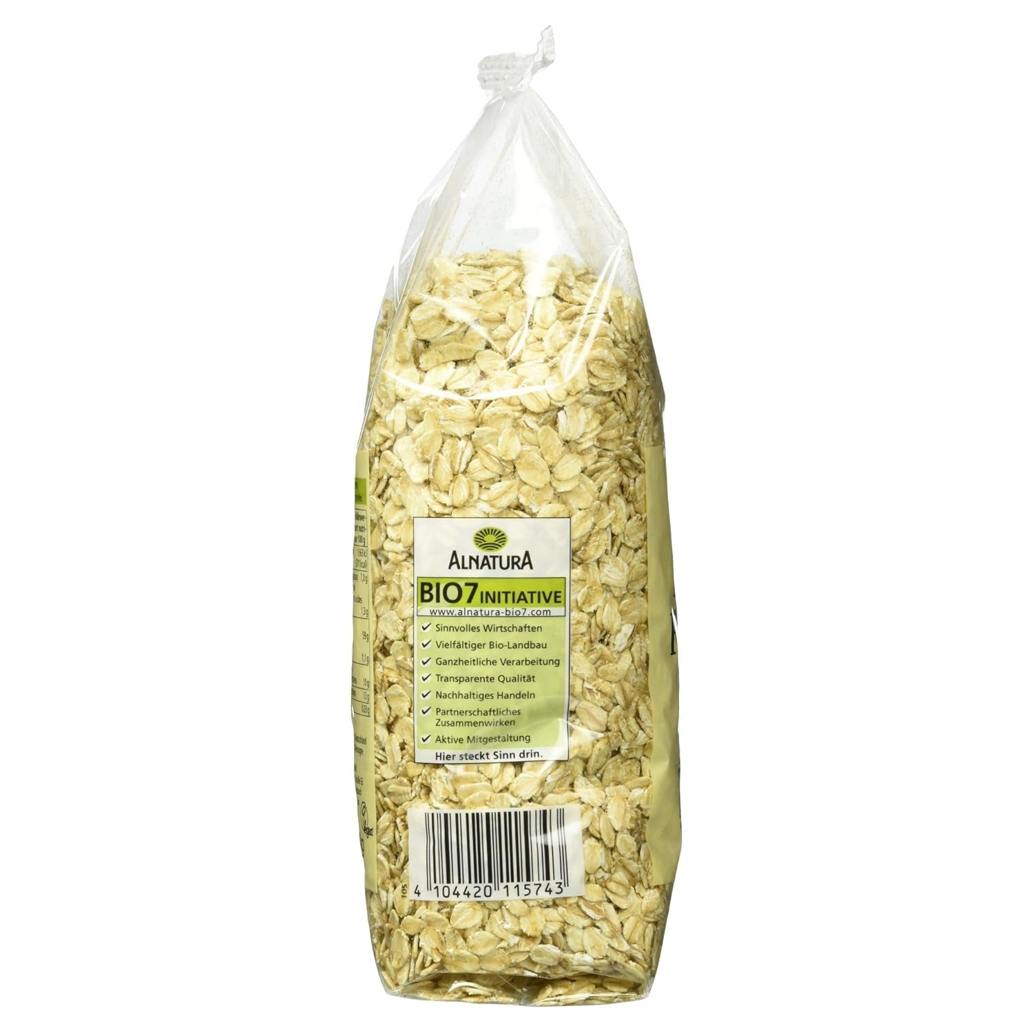 Stor økologisk havregryn, 500g