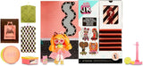 LOL overraskelse! 570776E7CAZ JK Mini Fashion Doll - 15 overraskelser, tøj og tilbehør - Samlerobjekter - Neon QT