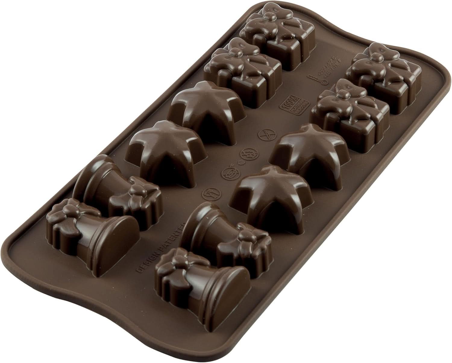 Silikomart 191827, Chokoladepraliner, Engle, Andre køkkenmodeller Naty Shop Christmas