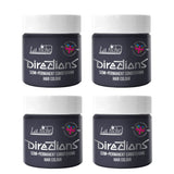 Semi-permanent hårfarve Vejledning 100 ml æske 4 pakke (Pillarbox Red) Hårfarve Naty Shop Stormy grå 400 Ml (1 pakke)