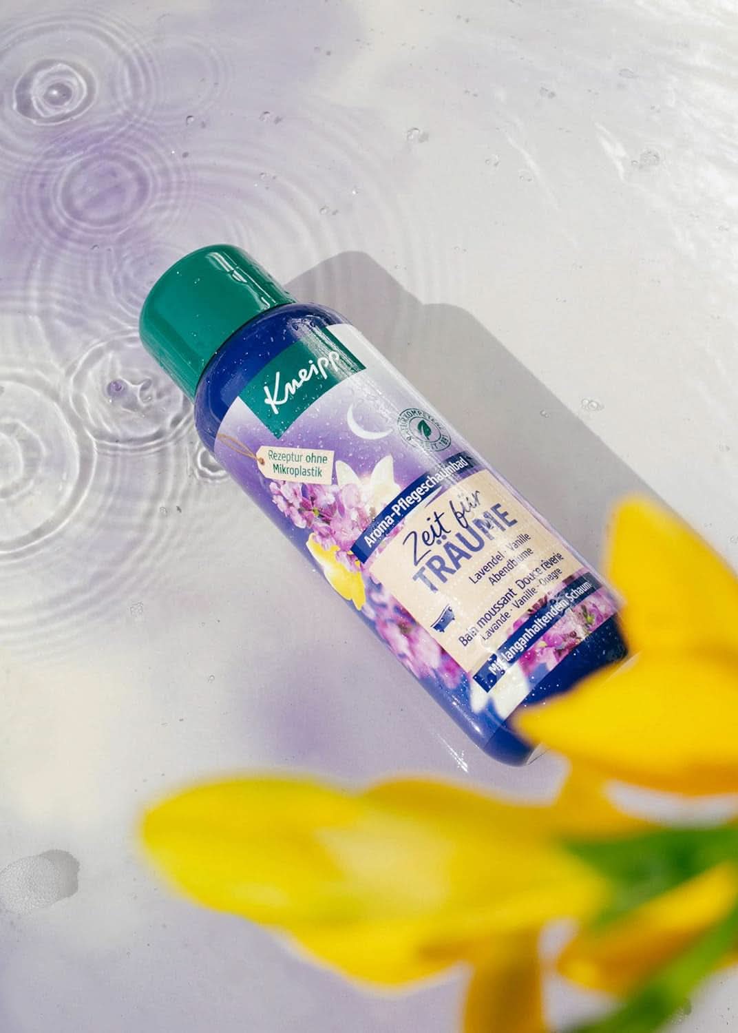 Kneipp Aroma, badetilsætning, lavendel og vanilje, 400 ml Brusebad og bad Naty Shop