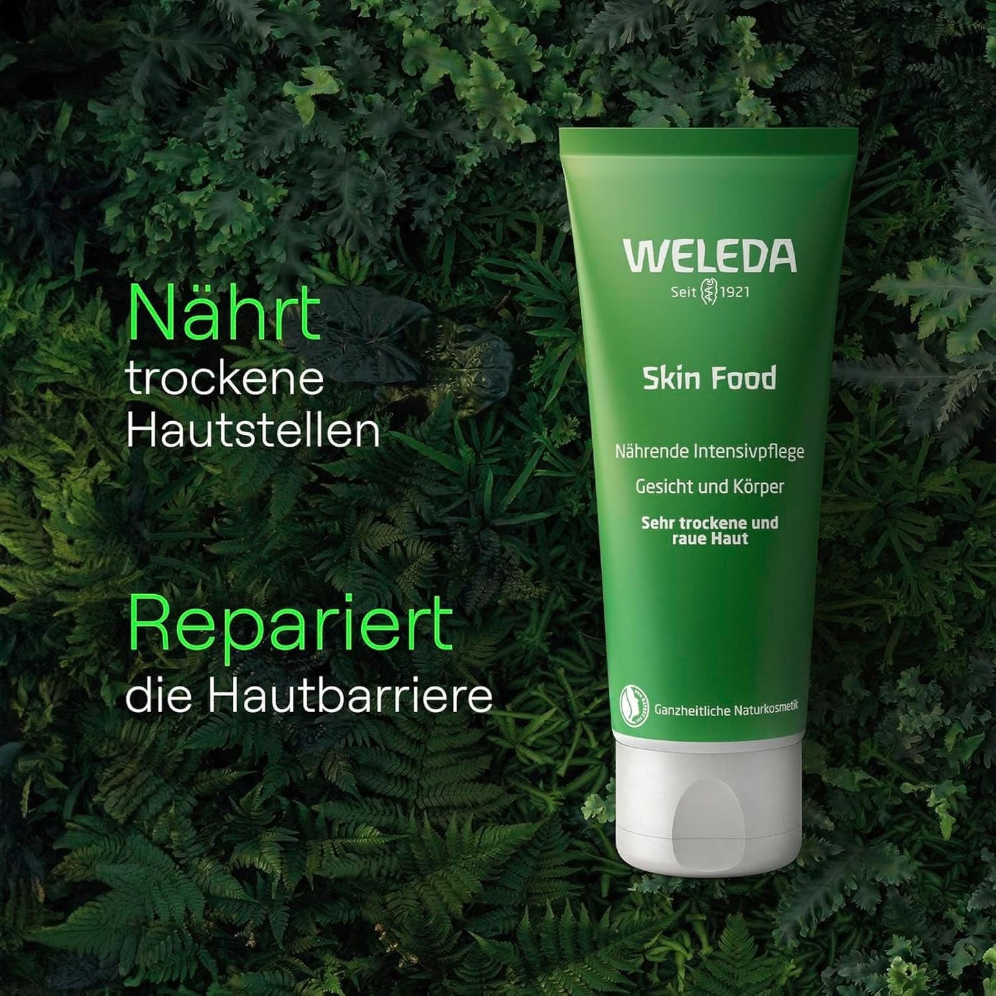 WELEDA Bio Skin, Creme til pleje af meget tør hud, 75 ml Brusebad og bad Naty Shop
