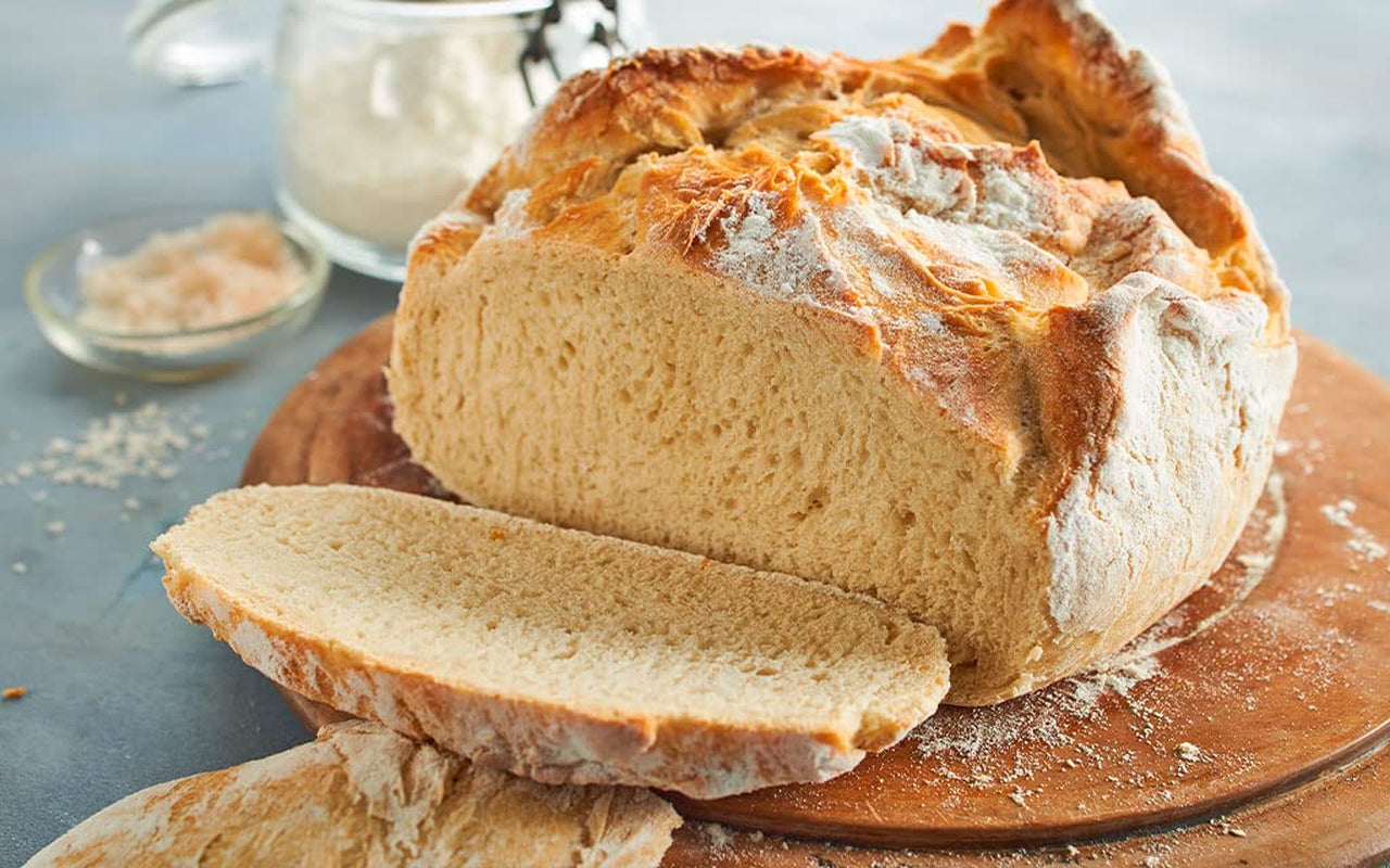 RUF Lievito Madre Sauerteig, Milder Weizen-Sauerteig, Mutterteig, Kurze Teigruhe Durch Enthaltene Trockenhefe, Lievito Madre Getrocknet Für Brot, Baguette, Focaccia, 3X35G Blanding til bagning og madlavning Naty Shop