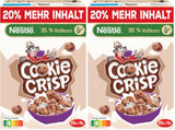Nestlé Cookie Crisp (+20%), fuldkorns-morgenmadskiks til børn, pakke med 1 (1x450 g)