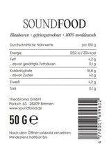 Frysetørrede blåbær, hele fra Tyskland Høst 2023, 50 gram Tørrede produkter Naty Shop