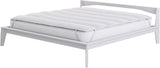 Italiensk sengetøj Elegant quiltet Topper, hvid, dobbelt Dyner og dyner Naty Shop