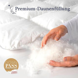 Nordic Paradise - Behagelig quilt - 50% tysk andedun - Varm vinterdyne - 200X200 Cm Dyner og dyner Naty Shop