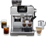 De'Longhi La Specialista Arte EC9155.MB portafilter espressomaskine med kværn, 8 maleindstillinger, 15 bar tryk, 3 temperaturindstillinger, mælkeskummer, 1550W, 1,7L tank, rustfrit stål/sort, inklusive barista kit