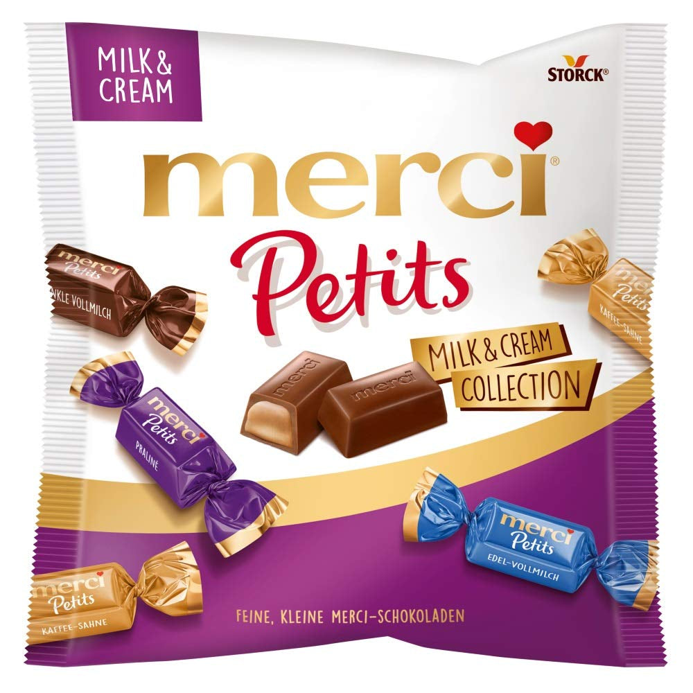 Milk&Cream kollektion (1 x 125g) / Fine chokolader i 4 sortimenter