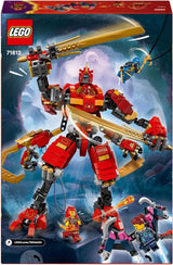 LEGO NINJAGO Kai's Ninja-klatremeksæt, ninjalegetøj med bygbar actionfigur og 4 minifigurer, eventyrsæt til børn, fødselsdagsgave til 9-årige drenge og piger 71812 byggesæt Beuche den LEGO-Store