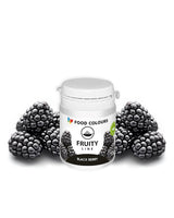 Madfarvepulver naturlig farve Fruity Line BLUEBERRY 20G naturligt farvepulver til cremer glasur svampdej i pulverform madfarve til drinks gelé