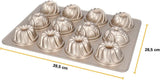 Birkmann, Contoura, Gugelhupfblech Violet, Backform Aus Aluguss, Mit Antihaftbeschichtung Und Rezept, 887077 Forme og bakker til bagning Naty Shop