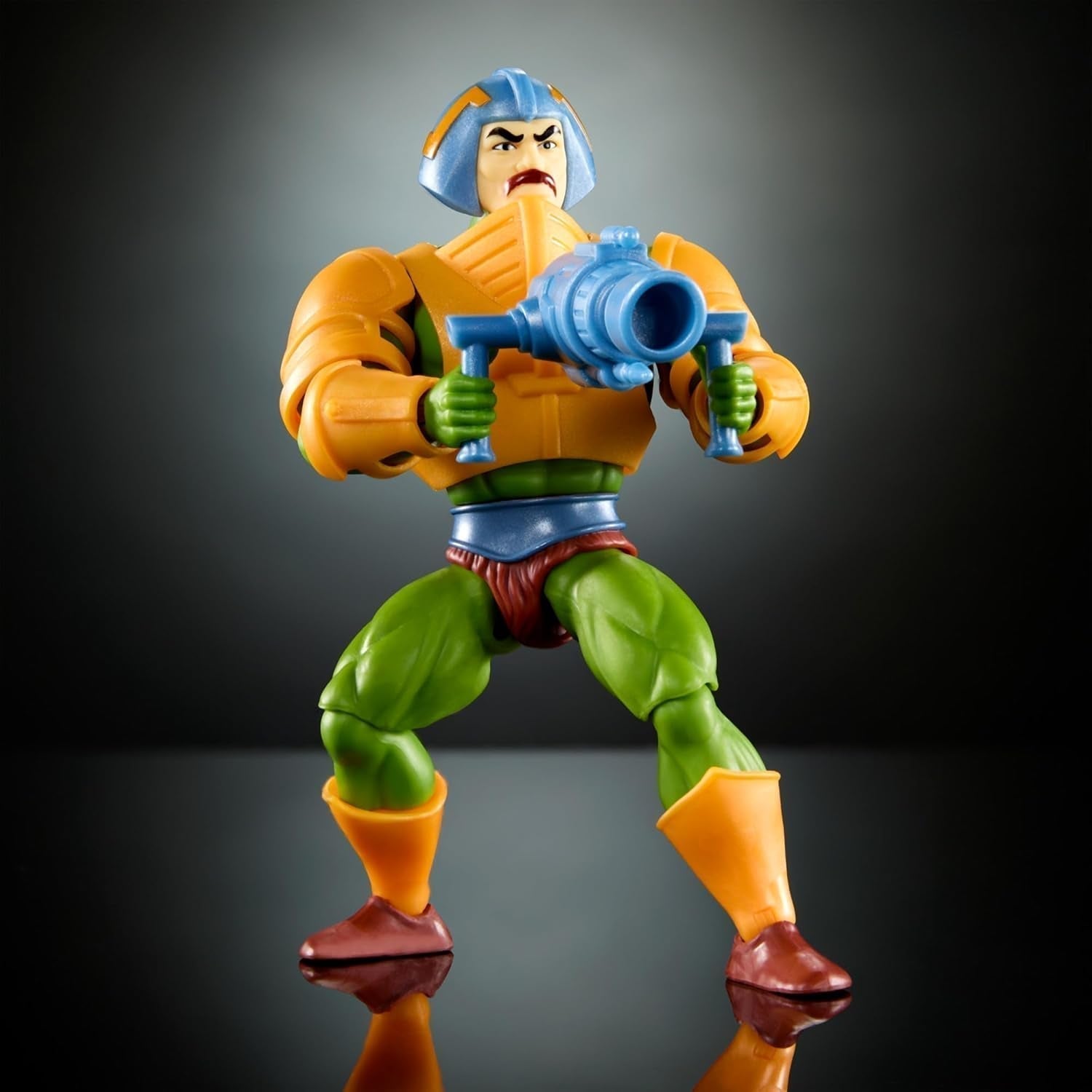 Masters of the Universe Origins Legetøj, Man-At-Arms Duncan Action Figur fra tegneseriesamlingen, Højde ca. 14 cm, helt med aftagelig rustning og tilbehør, HYD25 Actionfigurer Naty Shop