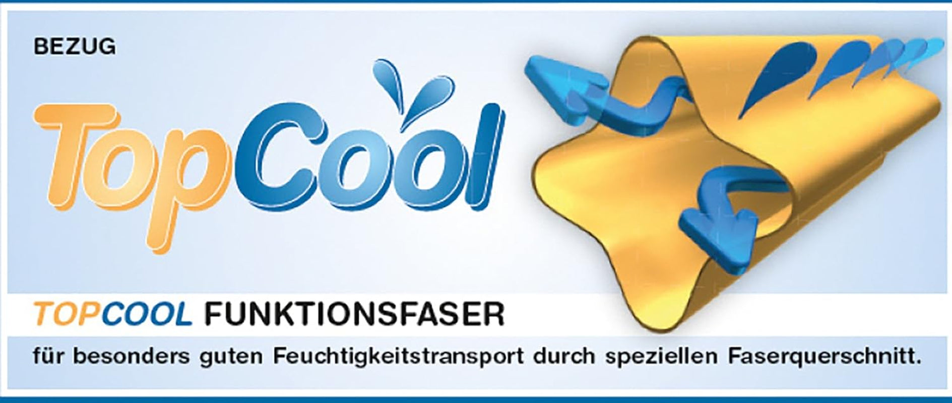 Traumnacht Topcool pude, Med åndbare funktionelle fibre, 80 X 80 Cm, Øko-Tex certificeret, Produceret i overensstemmelse med den tyske kvalitetsstandard Naty Shop standard puder