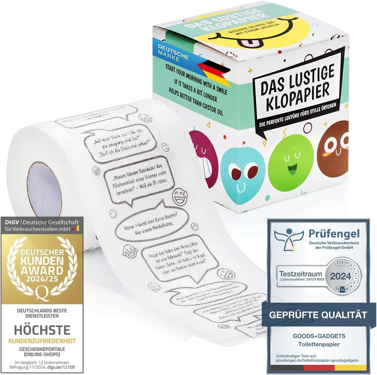 Unicorn Toilet Paper - Sødt toiletpapir gør dit badeværelse til en oase af komfort (enhjørning)