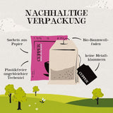 4Er Pack CUPPER Økologisk frugtte "Tranebær- og hindbærinfusion", 4X20 ikke-hvide teposer, økologisk, fairtrade