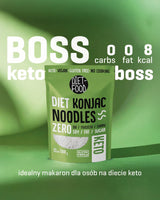 Diæt Shirataki Nudler | Low Carb Konjac Nudler | 200 gram veganske lavkalorie fedtfri sojafri glutenfri vandopløselige diætnudler