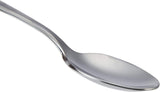Kaffeske af rustfrit stål, rundkantdesign, pakke med 12, Silver Naty Shop Kitchen