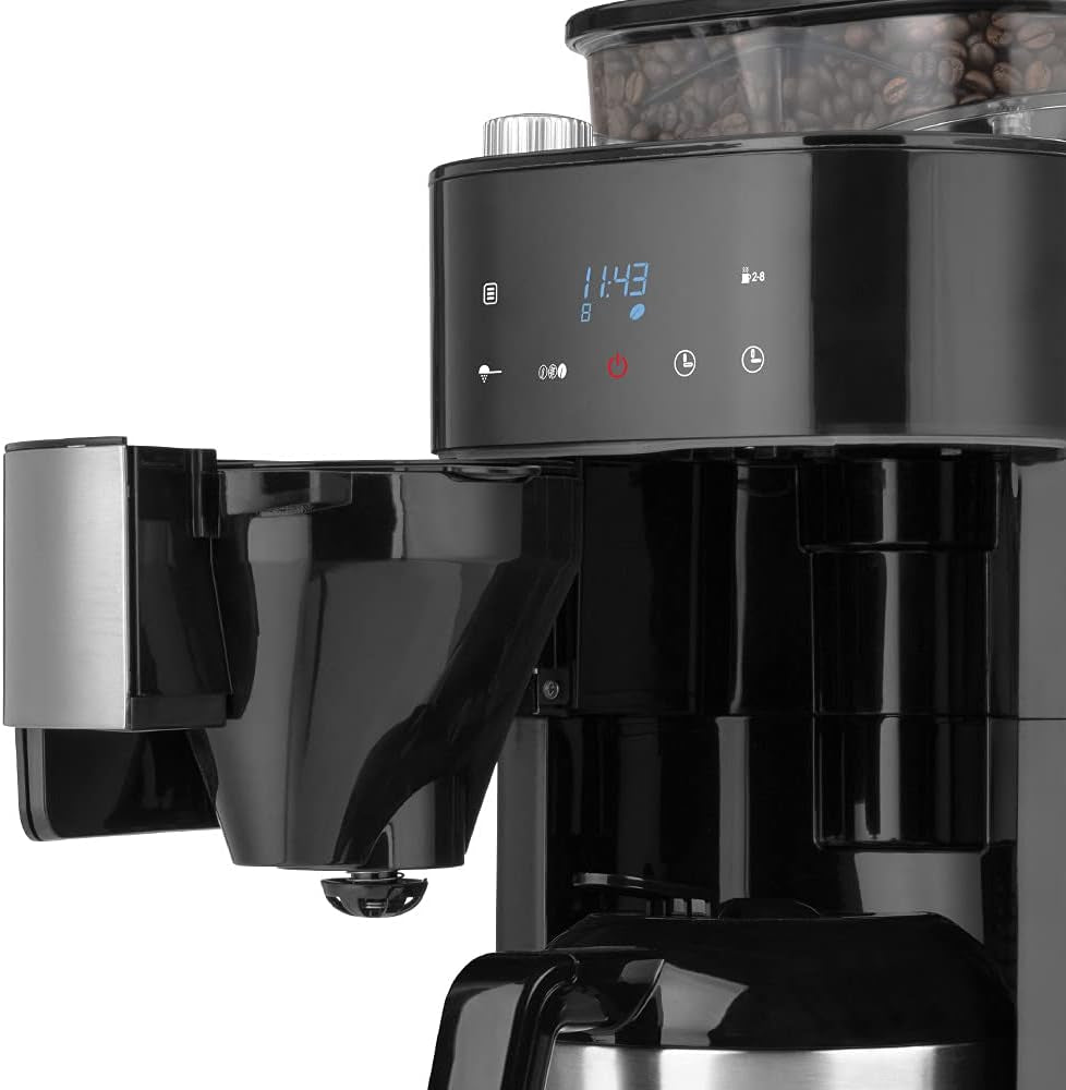 GASTROBACK Grind & Brew Pro termisk espressomaskine, sølv, sort