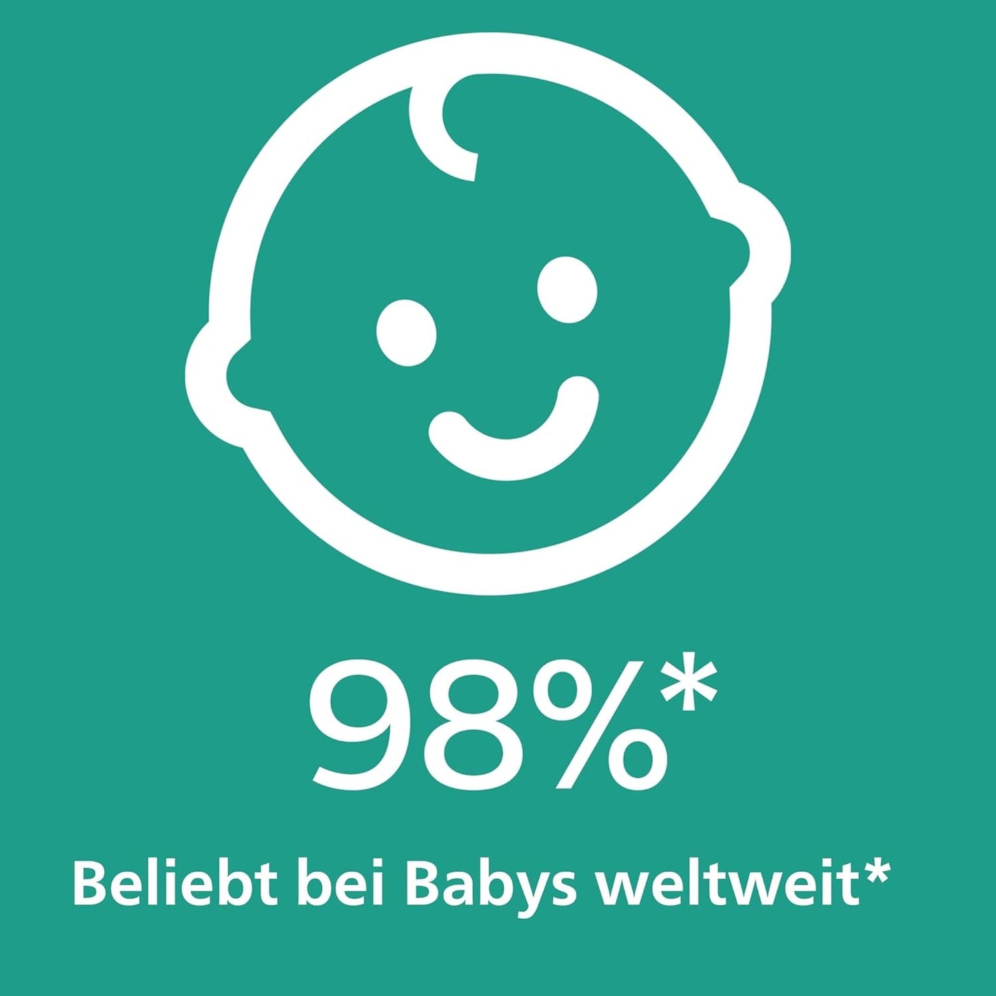 Philips AVENT Sæt med 4 Ultra Air lette og åndbare sutter: 2 glødende sutter og 2 dagsutter, 18 måneder+ (model SCF349/43)