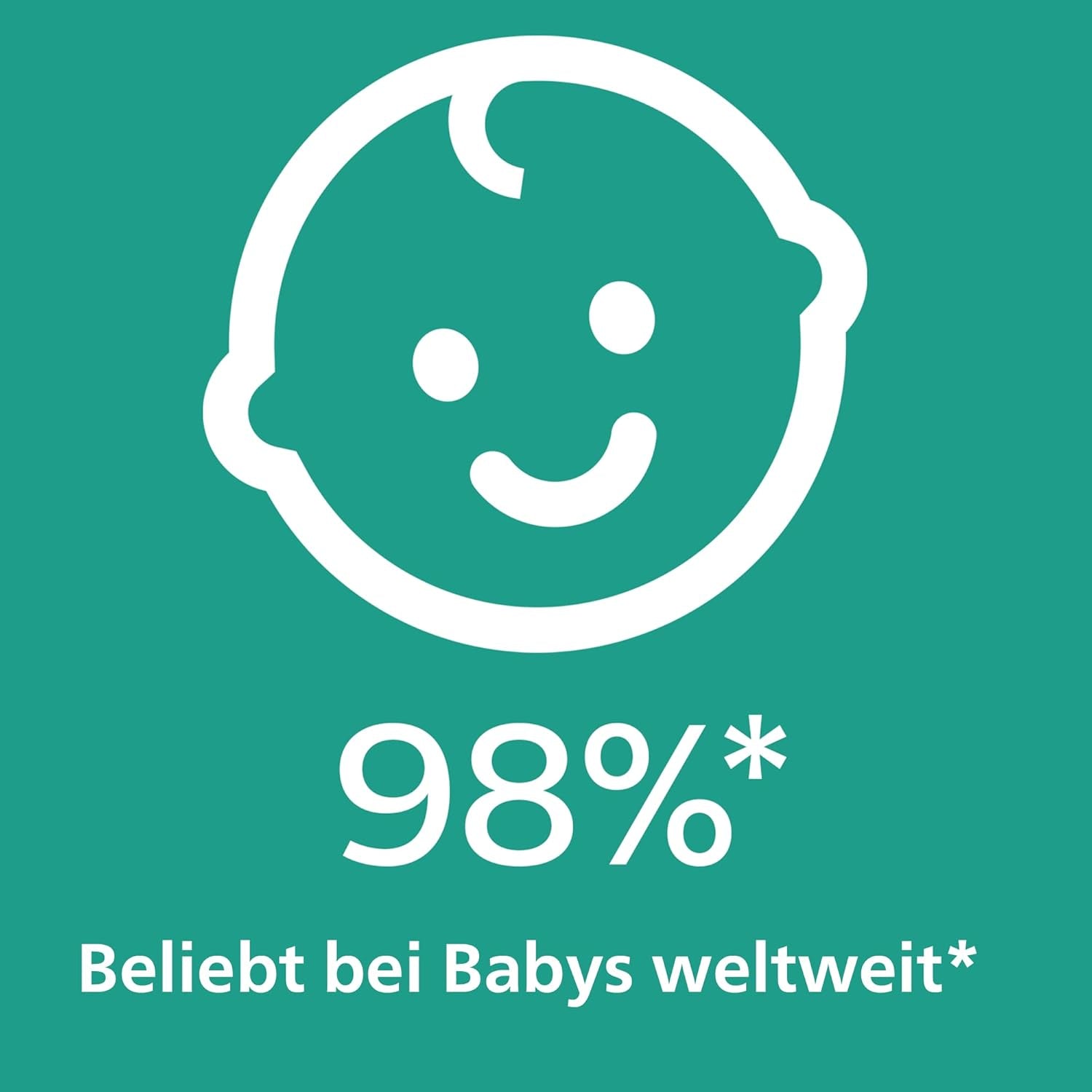 Philips AVENT Sæt med 4 Ultra Air lette og åndbare sutter: 2 glødende sutter og 2 dagsutter, 18 måneder+ (model SCF349/43)