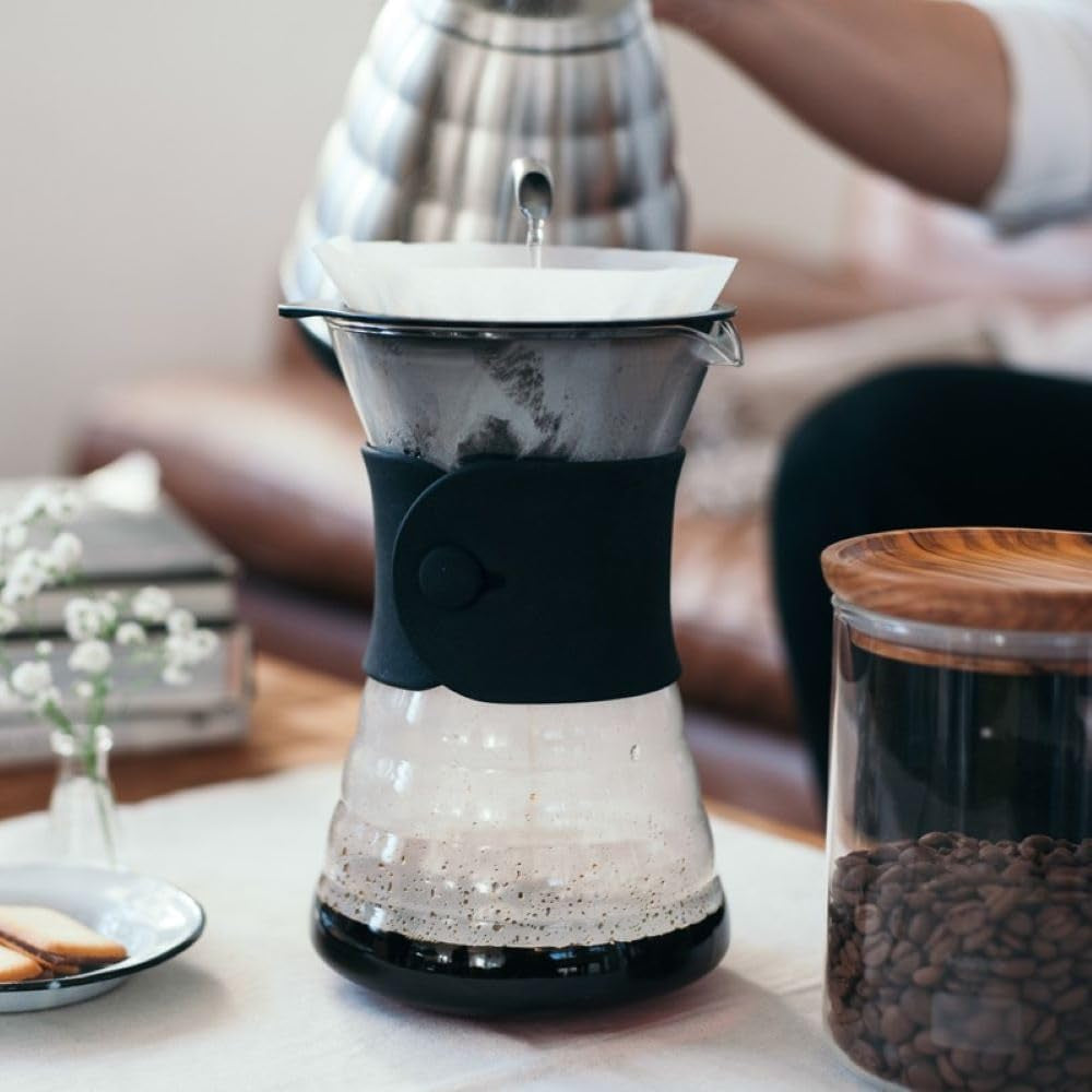 VDD-02B VD 700 ml V60 Karaffel med dryp, til 2-3 kopper, gennemsigtig
