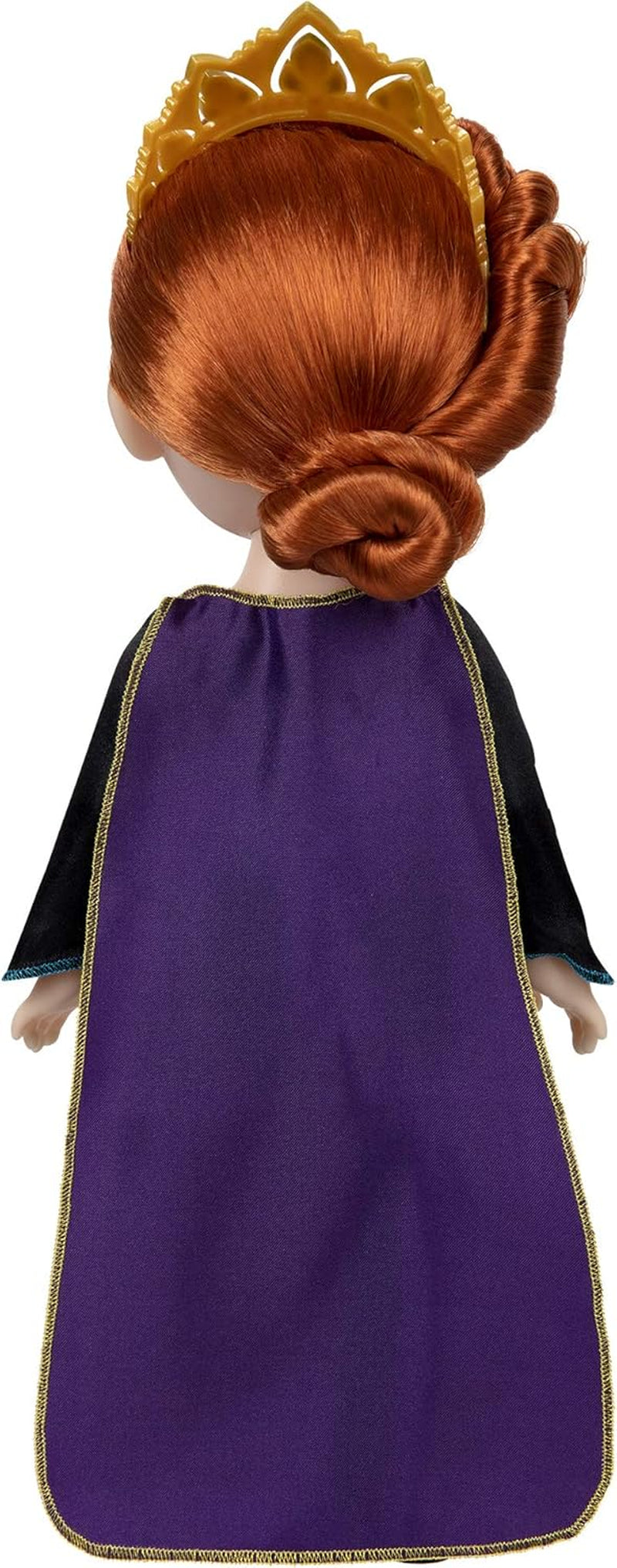 Disney Frozen 2 Anna Doll - en 35 cm høj poserbar dukke i en ikonisk modekjole med Arendelle-emblem og et diadem for ekstra sjov, til piger fra 3 år og opefter