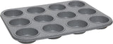 Masterchef MCA-MUF Muffinform Für 12 Cupcakes Muffinblech Aus Karbonstahl, Rustfrit Stål, Stahl Forme og bageplader Naty Shop