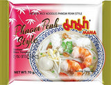 MAMA Phnom Phenh Instant Risnudler – Orientalsk stil Instant Risnudler – Autentisk thailandsk mad – 12 x 70 g