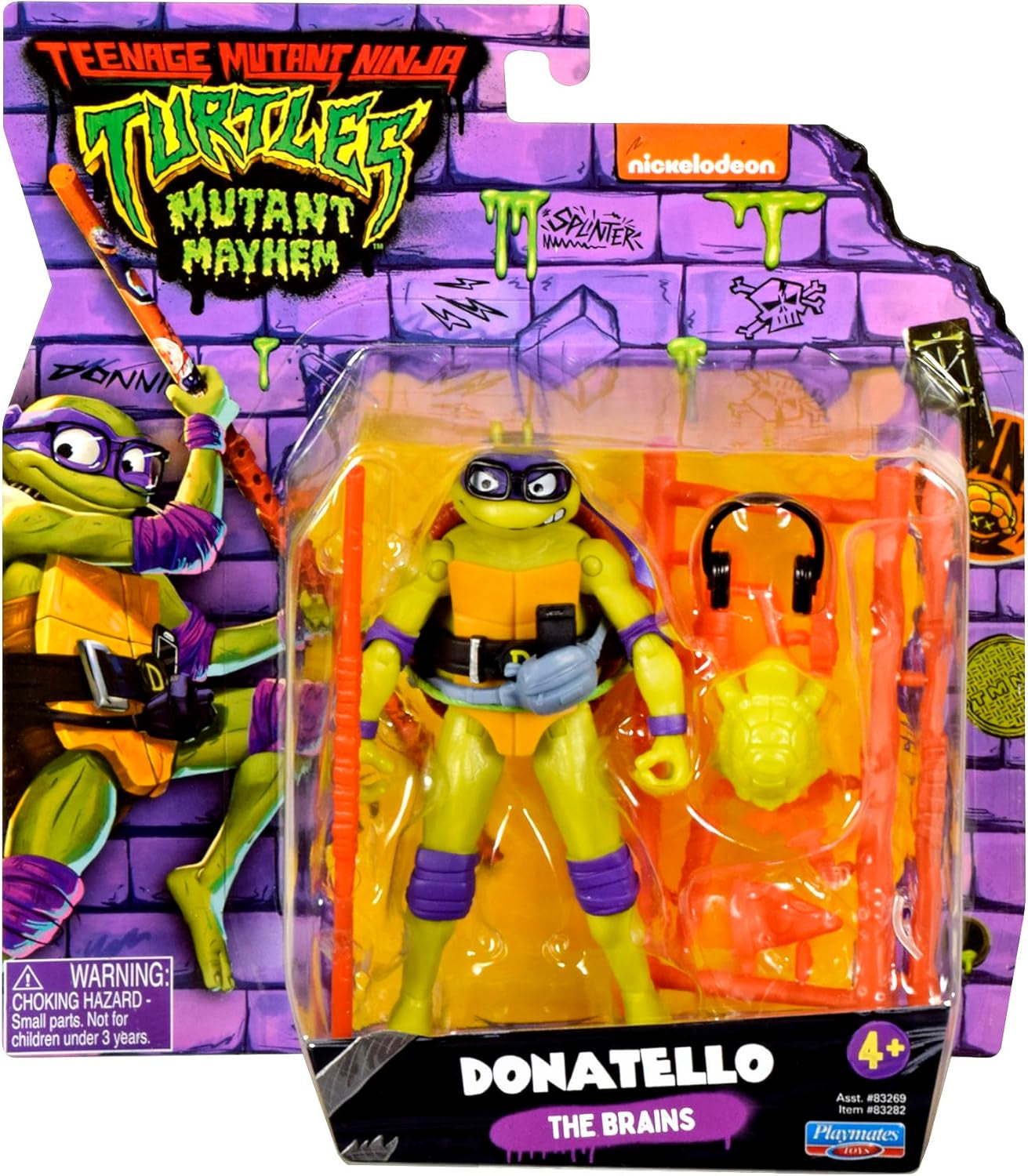 TEENAGE MUTANT NINJA Turtles - Donatello Basisfigur Actionfigurer Naty Shop