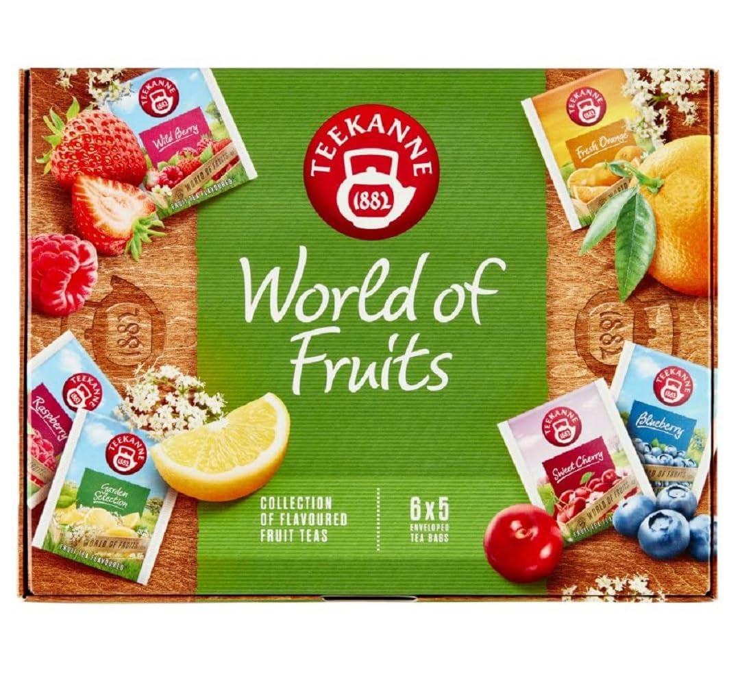 Teekanne World of Fruits Fruit Tea Selection Box 6 varianter 5 teposer