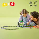 LEGO DUPLO Bybanetunnel og spor - Udvidelsessæt, Gave til småbørn, Tilskynder til Behændighed, Legesæt til 2 år gamle køretøjsfans, Kreativt læringslegetøj 10425 Byggesæt Besuche den LEGO-Store