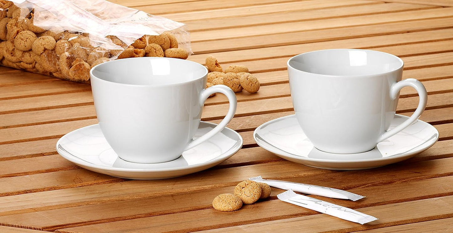 Cappuccinosæt Ritzenhoff & Breker Bianco, 4 stk, 300 ml