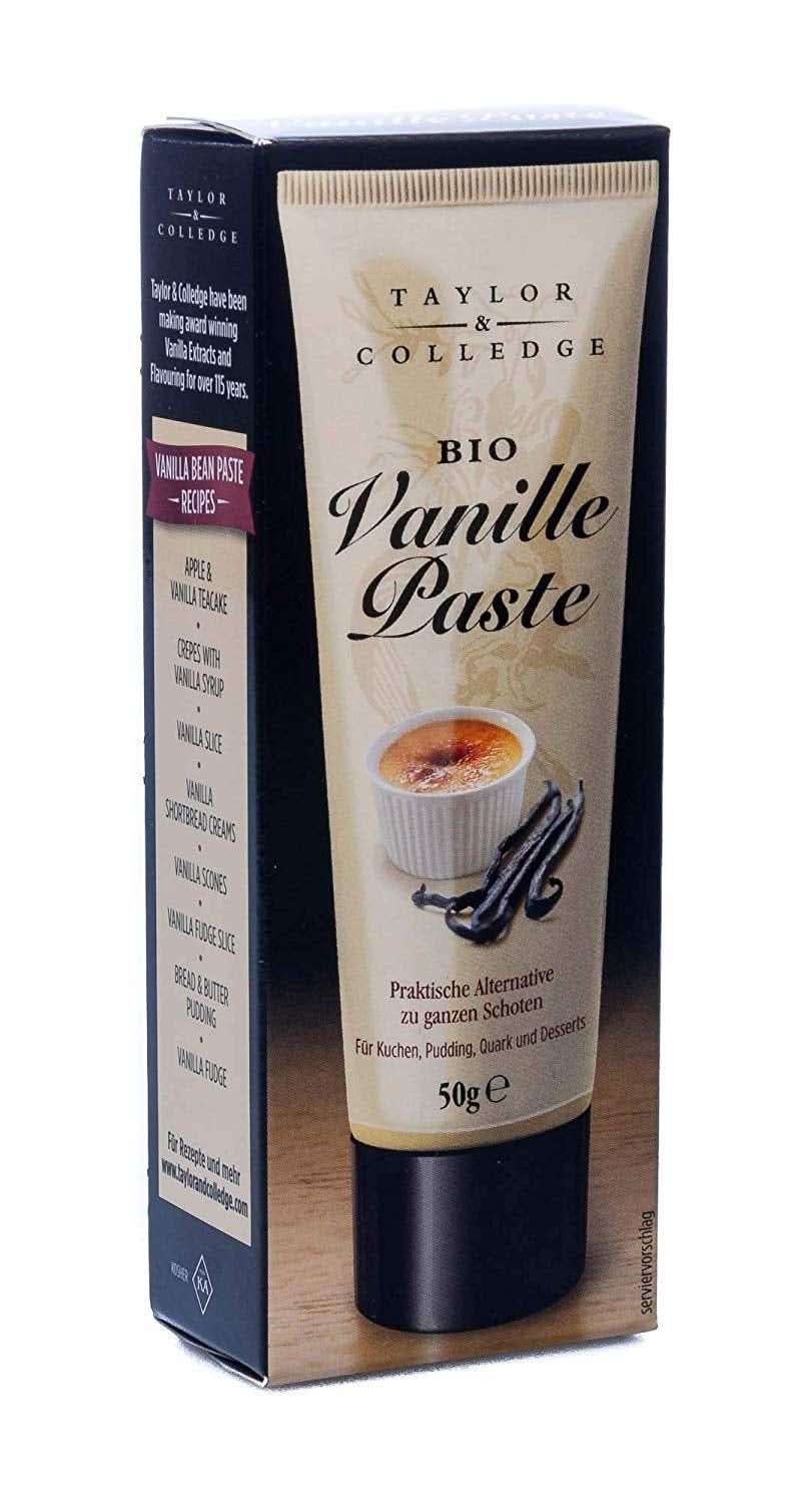Økologisk vaniljepasta fra tuben, 50 gram Aromas Naty Shop