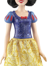 Mattel Disney Princess Legetøj Snehvid bevægelig dukke med glitrende tøj og tilbehør Disney film inspireret gave til børn HLW08 Naty Shop Dolls