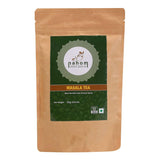 Indiens Masala Chai Loose Leaf Tea | 50 kopper, blanding af sort te, kanel, kardemomme, sort peber | Krydret Masala te | Chai Latte Suited 3,53 oz/100 g pose
