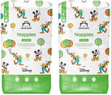 Amazon-mærke: Mama Bear Disney Ultra Dry Bleer, Størrelse 3 (4-9 kg) - Månedlig æske, hvid, 172 Antal (2 pakker af 86)