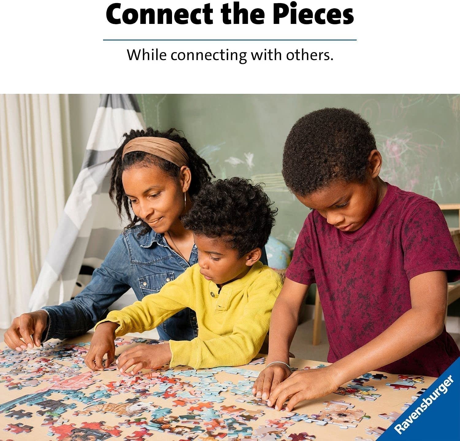 Ravensburger Puslespil til børn - 09226 Store entreprenørkøretøjer - Puslespil til børn over 5 år, med 3X49 brikker Puslespil Naty Shop