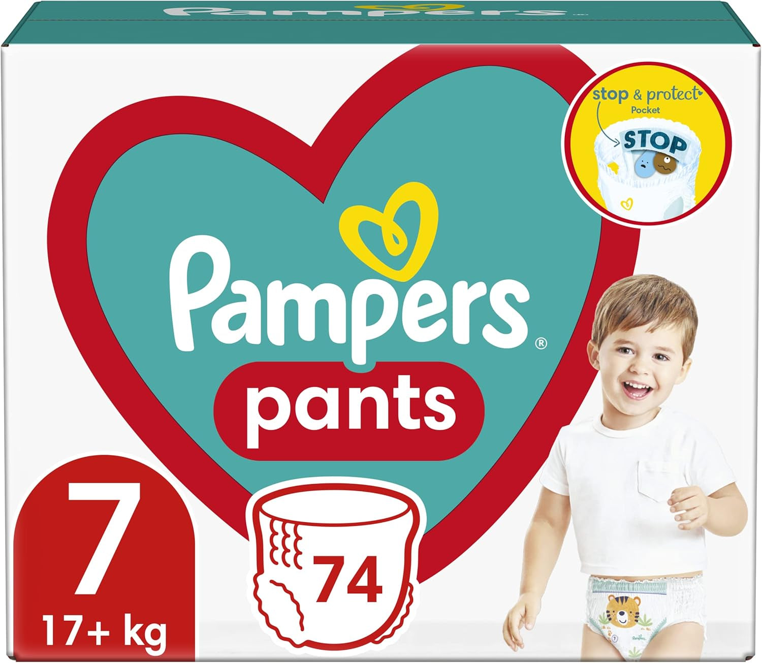 Pampers (gammel version), Bukser Drenge/Piger 4 176 stk.